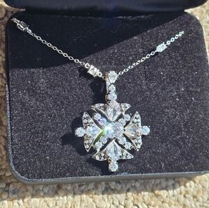 Elegant Silver Pendant Necklace The Real Collectibles By Adrienne